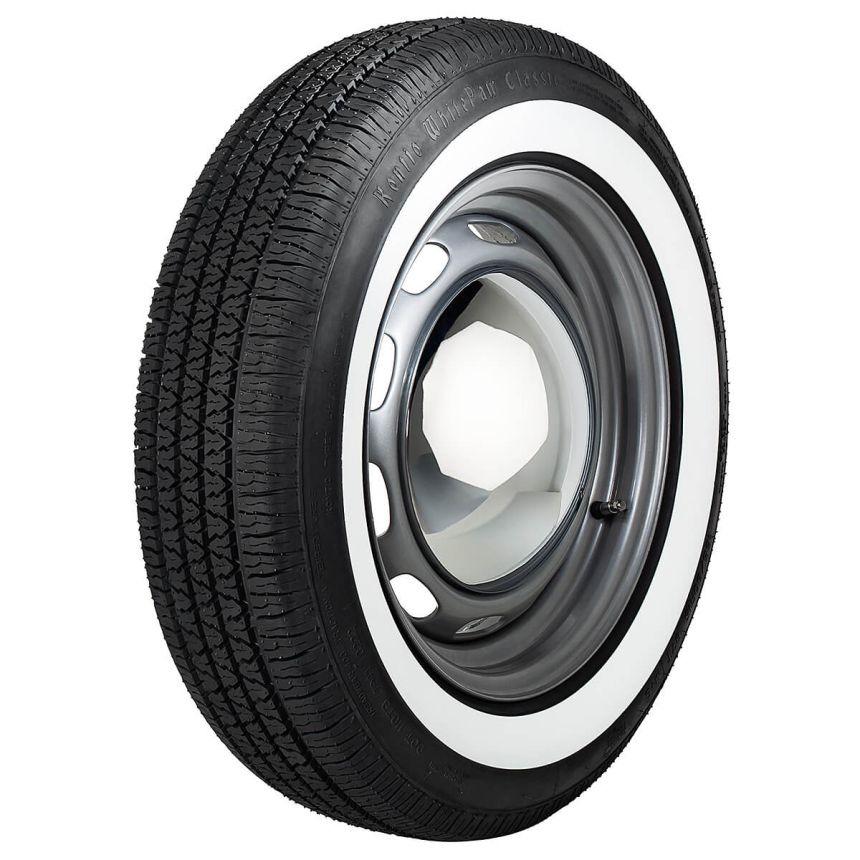 WhitePaw Classic Valkosivu 1½" (40mm) 165/80-15 T