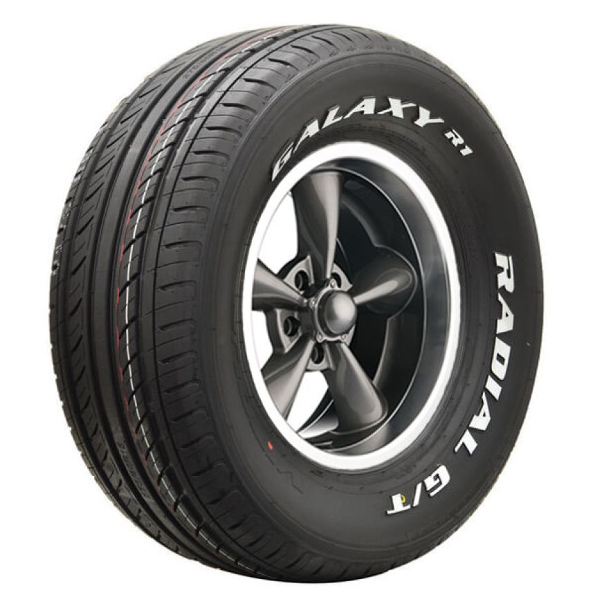 Galaxy R1 Radial G/T white letters 225/70-14 H